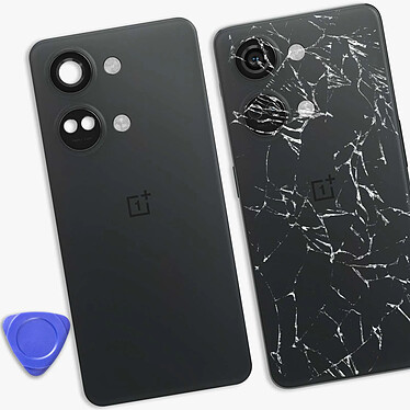 Acheter Clappio Vitre arrière de remplacement pour OnePlus Nord 3 5G Gris