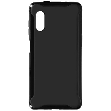 Avizar Coque pour Samsung Galaxy Xcover Pro Silicone Gel Flexible Fine et Légère  Noir