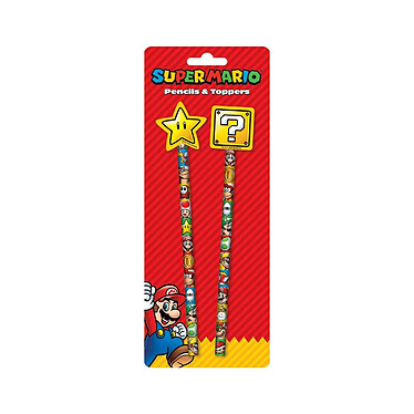 Super Mario - Set papeterie 2 pièces