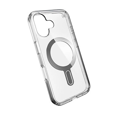 Avis Speck Coque pour iPhone 16 Presidio Antichocs MagSafe avec Système ClickLock Transparent