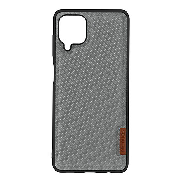 Dux Ducis Coque pour Samsung Galaxy A12 Rigide Dos Tissu Série Fino  Gris