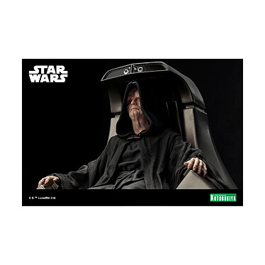 Star Wars : Return of the Jedi - Statuette ARTFX+ 1/10 Emperor Palpatine 16 cm pas cher