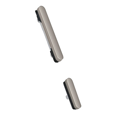 Clappio Bouton Power et Volume pour Samsung Galaxy S24 Ultra Gris