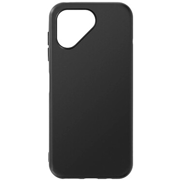 Avizar Coque pour Fairphone 5 Silicone Finition Mate Soft Touch Noir