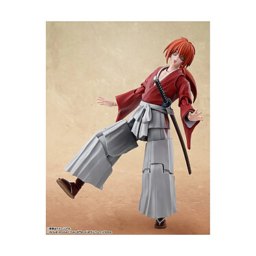 Rurouni Kenshin: Meiji Swordsman Romantic Story - Figurine S.H. Figuarts Kenshin Himura 13 cm pas cher