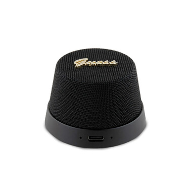 Guess Enceinte Bluetooth 5.3 3W Compatible MagSafe avec Micro et Réducteur de Bruit Noir