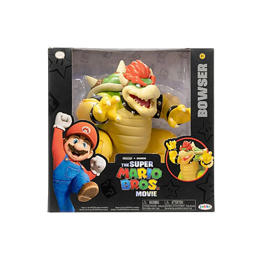 Super Mario Bros. le film - Figurine Bowser 18 cm pas cher