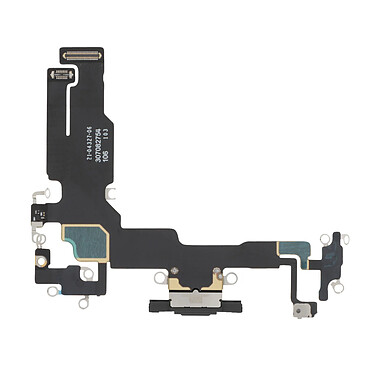 Avis Clappio Connecteur de Charge pour Apple iPhone 15, Port USB C + Microphone Noir