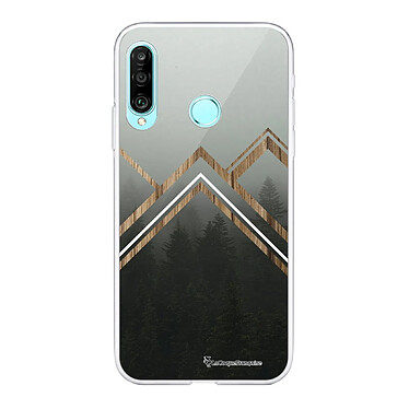 LaCoqueFrançaise Coque Huawei P30 Lite/ P30 Lite XL 360 intégrale transparente Motif Trio Forêt Tendance