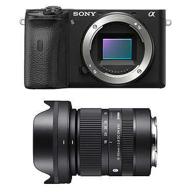 SONY Alpha 6600 + SIGMA Objectif 18-50mm f/2.8 DC DN Contemporary