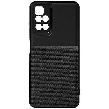 Avizar Coque pour Xiaomi Redmi 10 et 10 2022 rigide avec contour souple antichoc  Noir