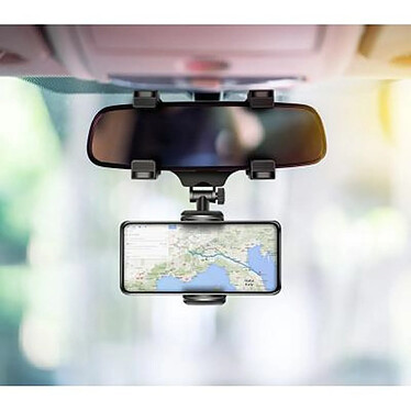 Acheter BigBen Connected Support Voiture pour Smartphone Ajustable sur Rétroviseur Rotatif à 360° Noir