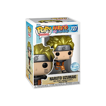 Naruto - Set POP! & Tee figurine et T-Shirt Naruto Running - Taille M pas cher