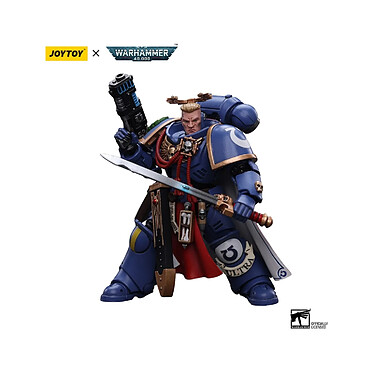 Acheter Warhammer 40k - Figurine 1/18 Ultramarines Primaris Captain with Power Sword and Plasma Pistol