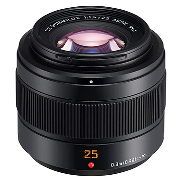 PANASONIC Objectif Lumix 25mm Leica f/1.4 II DG Summilux Micro 4/3 H-XA025E