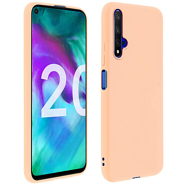 Avizar Coque Honor 20 et Huawei Nova 5T Protection Silicone Gel Souple Soft Touch Rose