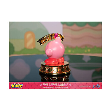 Kirby - Statuette DieCast We Love Kirby 10 cm pas cher