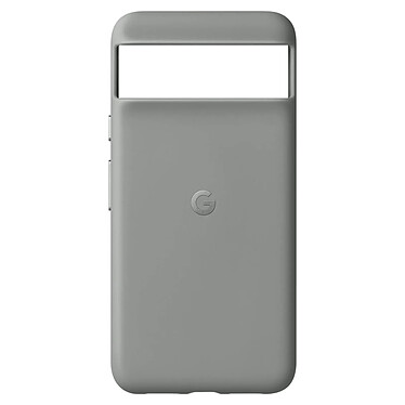 Google Coque pour Google Pixel 8 Silicone Antichocs Soft-touch Original  Gris