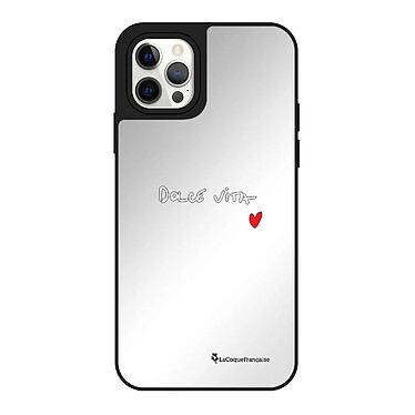 LaCoqueFrançaise Coque iPhone 12/12 Pro miroir Dolce Vita Design