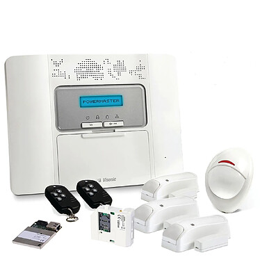 Visonic - POWERMASTER KIT3 GSM IP - Alarme maison sans fil GSM / IP PowerMaster 30 - Kit 3