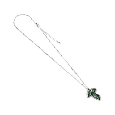 Le Seigneur des Anneaux - Pendentif et collier argent The Leaf of Lorien