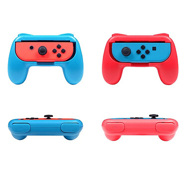 Subsonic pack de grips manette pour Joy Cons Bleu et Rouge pas cher