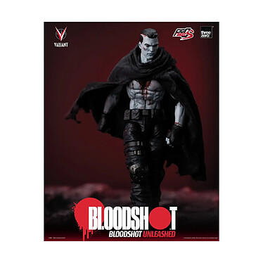 Avis Valiant Comics - Figurine FigZero S 1/12 Bloodshot Unleashed 15 cm