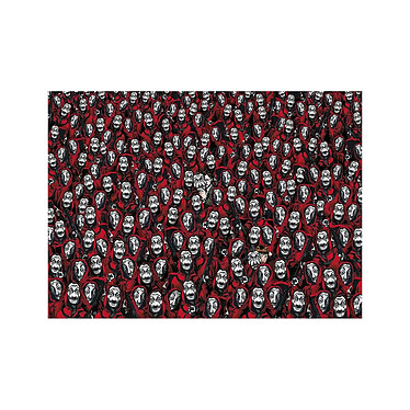 Avis La casa de papel - Puzzle Impossible Mask