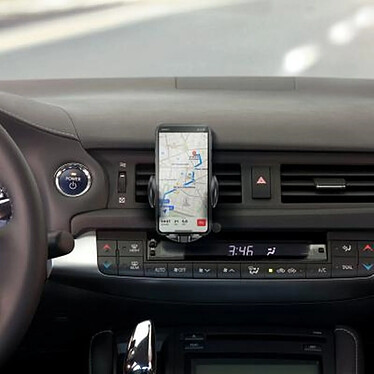 Acheter BigBen Connected Support Voiture pour Smartphone Ajustable sur Ventilation 100% Recyclé Noir