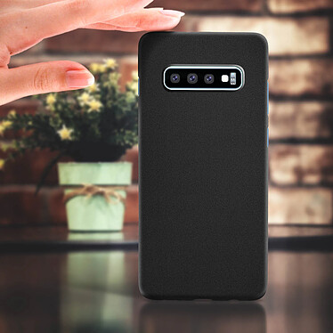 Acheter Avizar Coque Galaxy S10 Plus Protection Silicone Gel - Noir Mat