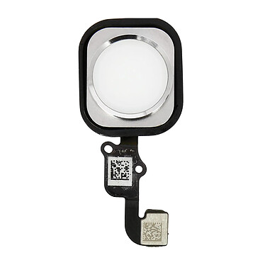 Avizar Bouton Home Complet avec nappe de connexion pour Apple iPhone 6S Blanc