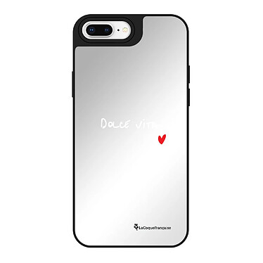 LaCoqueFrançaise Coque iPhone 7 Plus/8 Plus miroir Dolce Vita Design