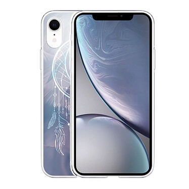 Avis Evetane Coque iPhone Xr silicone transparente Motif Lune Attrape Rêve ultra resistant