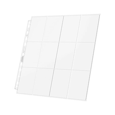 Acheter Ultimate Guard - Pack de 10 pochettes 24-Pocket QuadRow Pages Side-Loading Transparent