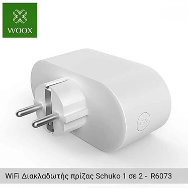 Woox - Prise intelligente double WiFi R6073