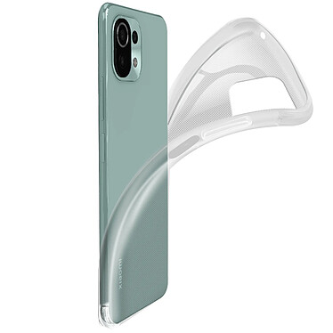 Acheter Avizar Coque Xiaomi Mi 11 Lite et 11 Lite 5G NE Flexible Coins Bumper Transparent