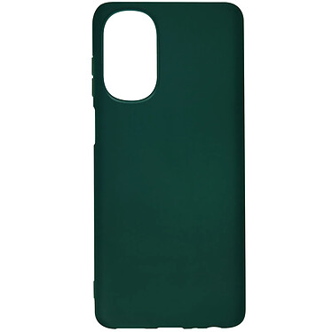 Avizar Coque pour Motorola Moto G62 5G Silicone Soft Touch Finition Mate Anti-trace  vert foncé