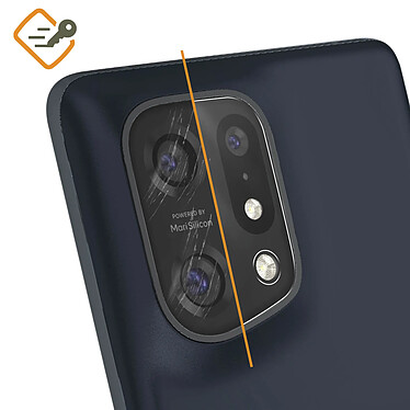 Avizar Film Caméra pour Oppo Find X5 Verre Trempé 9H Anti-traces  Transparent pas cher