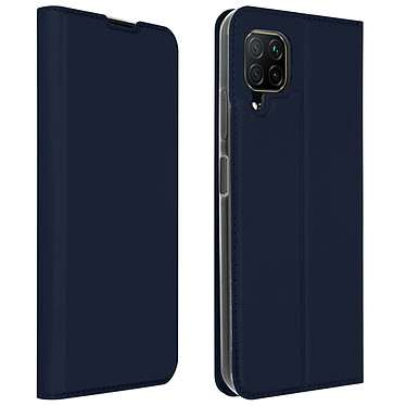 Avizar Housse Huawei P40 Lite Étui Folio Porte-carte Fonction Support Vidéo bleu nuit