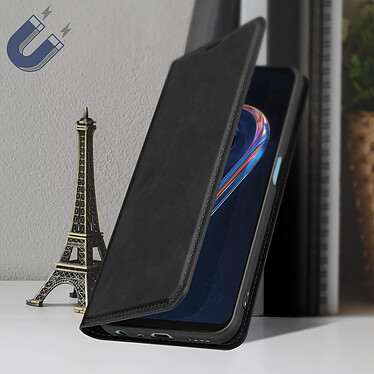 Avis Avizar Étui Portefeuille pour OnePlus Nord CE 2 Lite 5G / Realme 9 5G et 9 Pro Soft Touch Magnétique Support Vidéo  Noir