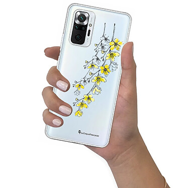 LaCoqueFrançaise Coque Xiaomi Redmi Note 10 Pro 360 intégrale transparente Motif Fleurs Cerisiers Tendance pas cher