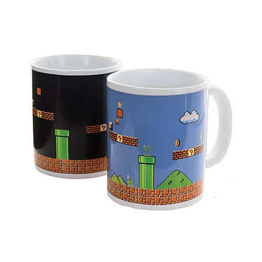 Super Mario Bros - Mug effet thermique Level