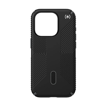 Speck Predisio2 Grip Click-Lock pour iPhone 15 Pro Noir/Gris