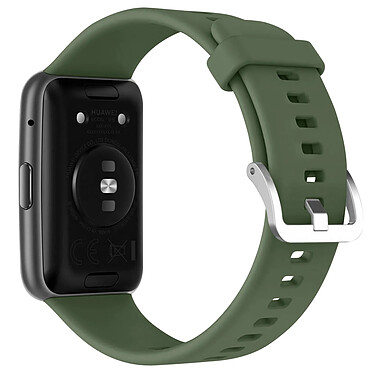 Avizar Bracelet pour Huawei Watch Fit 2 Silicone Résistant Sangle à Trous  vert foncé