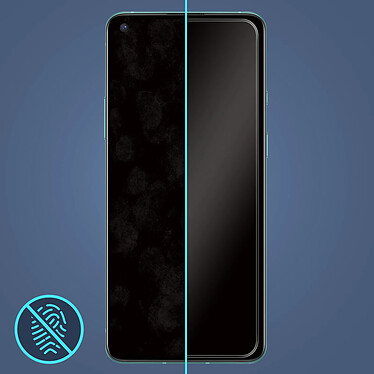 Avizar Film OnePlus 8T Verre Trempé Anti-trace Transparent Contour noir pas cher