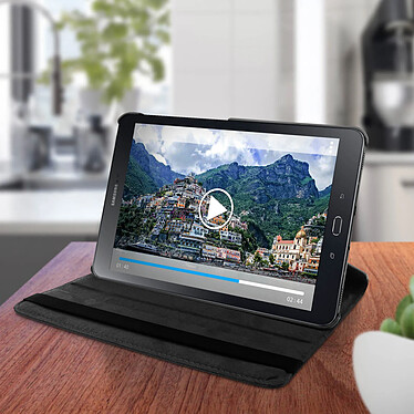 Avis Avizar Housse Samsung Galaxy Tab S2 9.7 Etui Ajustable Support Orientable 360° - Noir