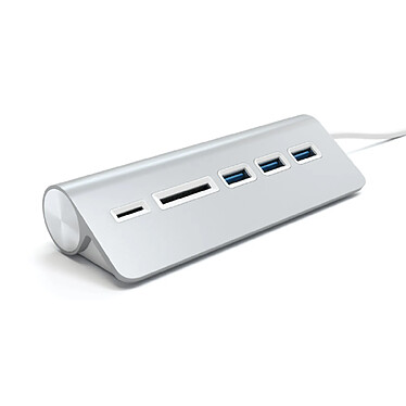 Acheter Satechi Multiports USB 3.0 avec lecteur de cartes Argent