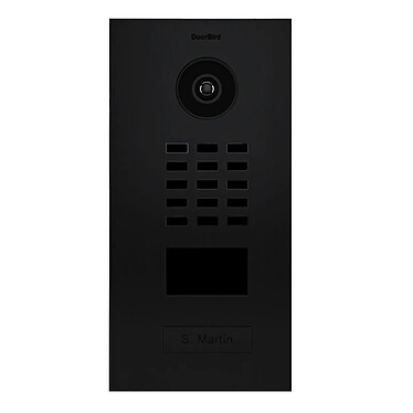 Doorbird - Portier vidéo IP avec lecteur de badge RFID saillie - D2101V-TITANE-V2-SP