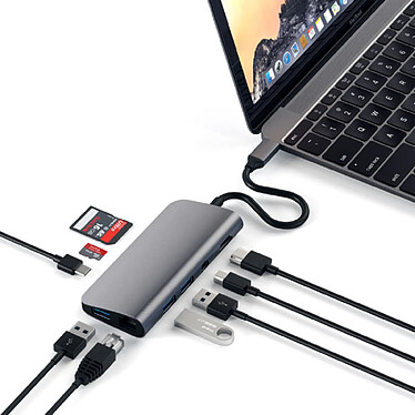 Acheter Satechi Multiports USB-C Space Gray