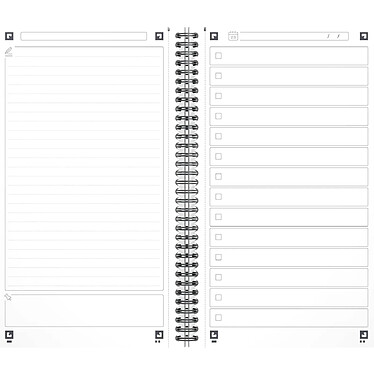 Acheter OXFORD Office Essentials TaskManager, 141 x 246 mm, bleu